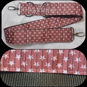 Handmade! CNC Stars And Stripes  - Adjustible Bag Strap Replacement